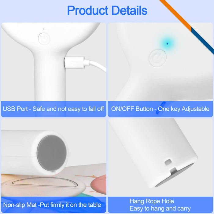 Midge Bladeless Handheld Fan